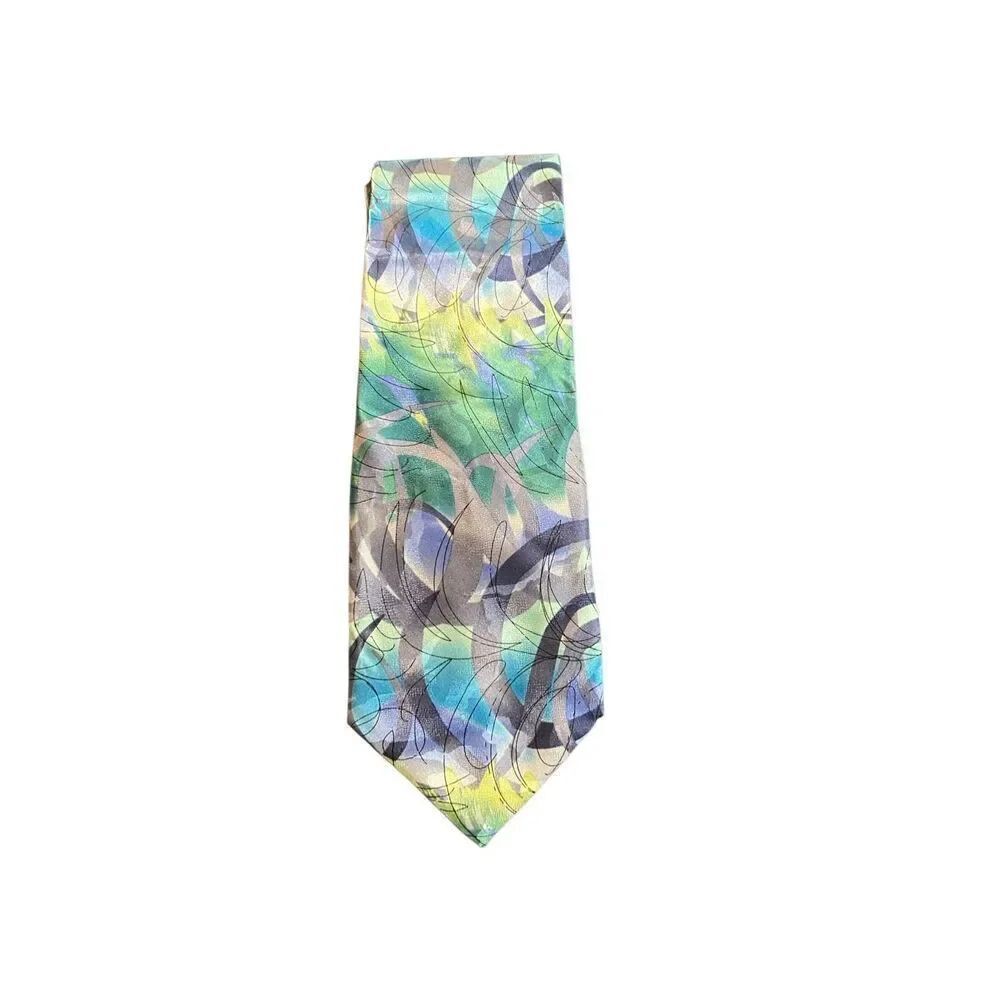 J. Garcia men’s vintage oak tree collection 100% silk tie 57